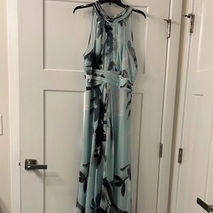 Adrianna Papell - Mint Green Floral Dress